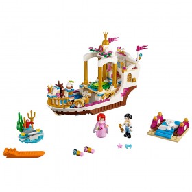 Prix Accessible ♠ ♠ ♠ personnages Ensemble LEGO 41153 Bateau de célébration royale d'Ariel 